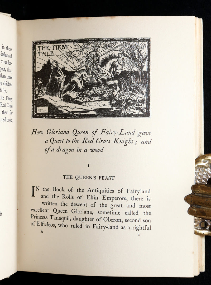 1934 Rare Book - Una and the Red Cross Knight from Spenser's Faery Queene