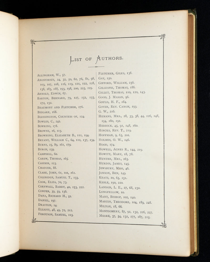 1877 Rare Floriography Book -  Floral Poetry and the Language of Flowers