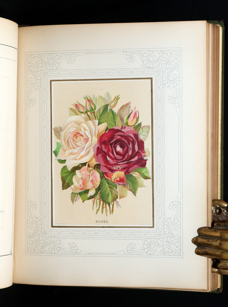 1877 Rare Floriography Book -  Floral Poetry and the Language of Flowers