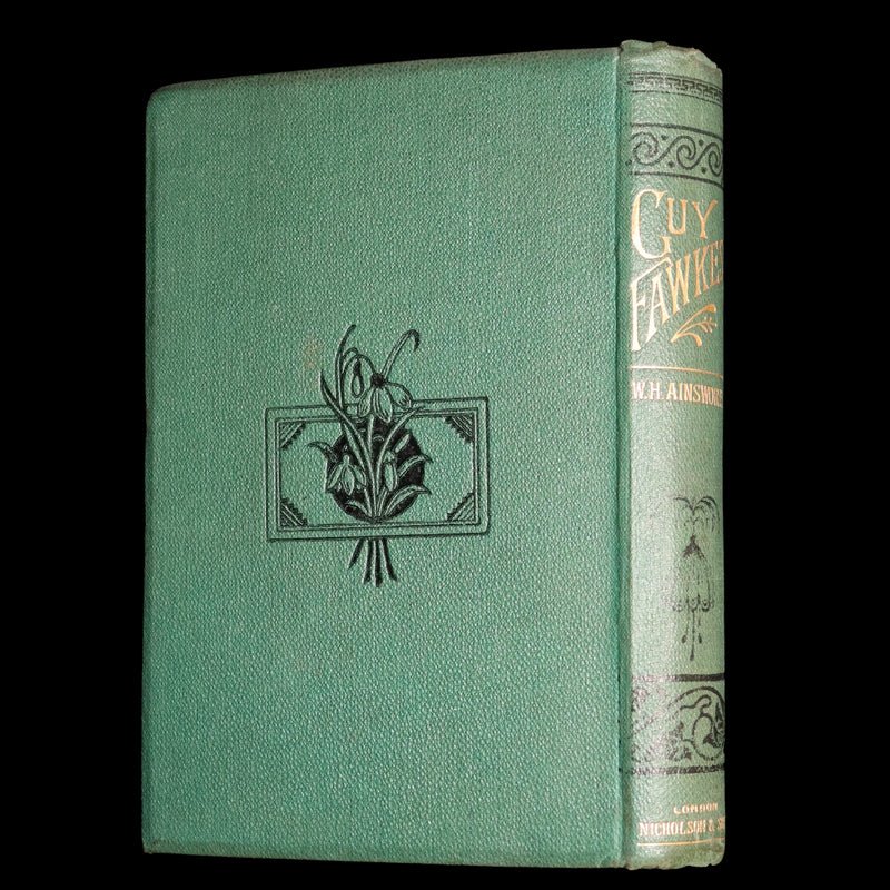1880 Rare Book - Guy Fawkes, or the Gunpowder Treason by W. H. Ainsworth