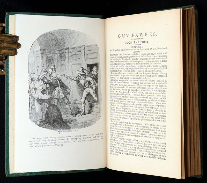 1880 Rare Book - Guy Fawkes, or the Gunpowder Treason by W. H. Ainsworth