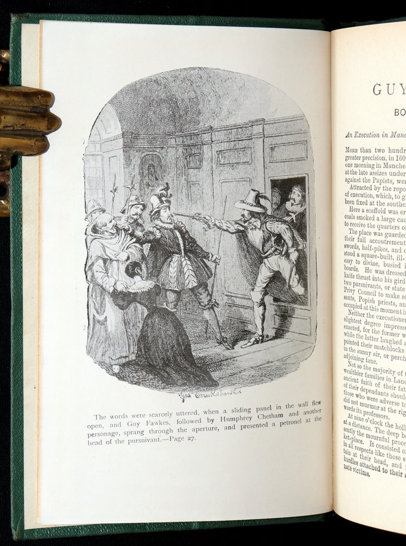 1880 Rare Book - Guy Fawkes, or the Gunpowder Treason by W. H. Ainsworth