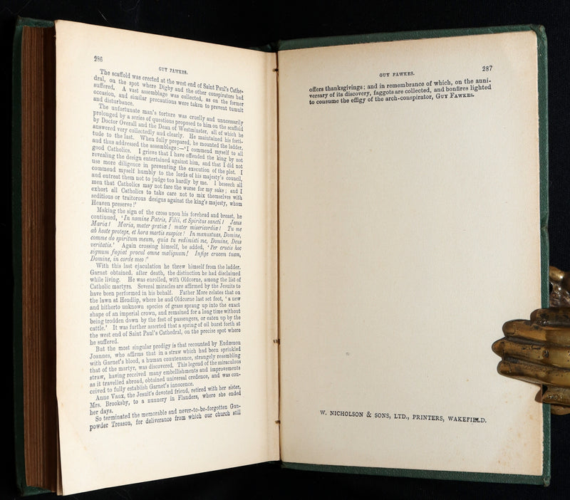 1880 Rare Book - Guy Fawkes, or the Gunpowder Treason by W. H. Ainsworth