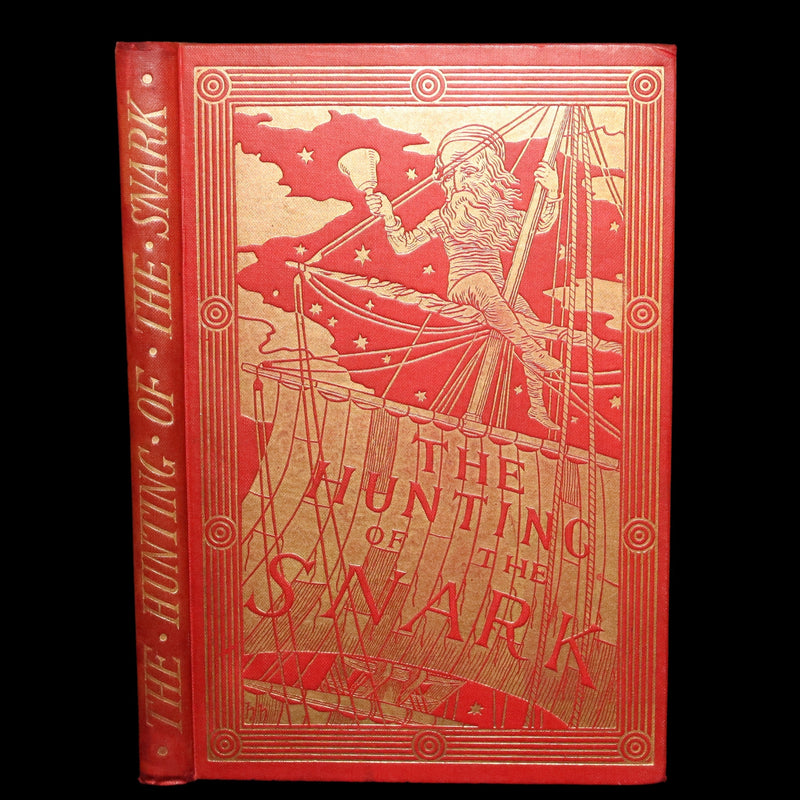 1878 Rare Victorian Book - The Hunting of the SNARK by Lewis Carroll