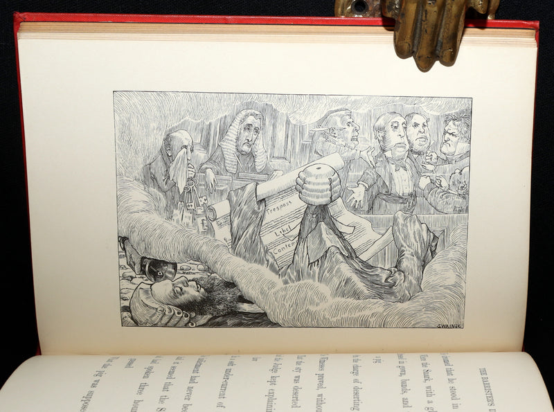 1878 Rare Victorian Book - The Hunting of the SNARK by Lewis Carroll