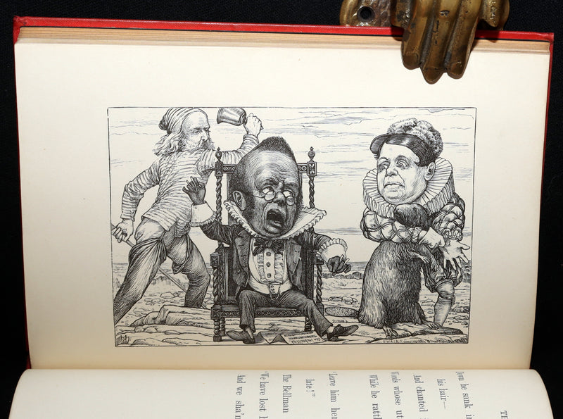 1878 Rare Victorian Book - The Hunting of the SNARK by Lewis Carroll