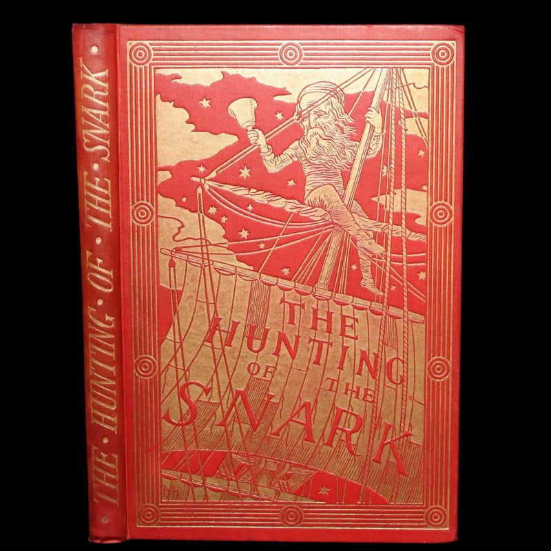 1878 Rare Victorian Book - The Hunting of the SNARK by Lewis Carroll