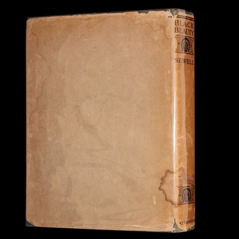 1911 Scarce Edition with Dust Jacket - Black Beauty The Autobiography of a Horse