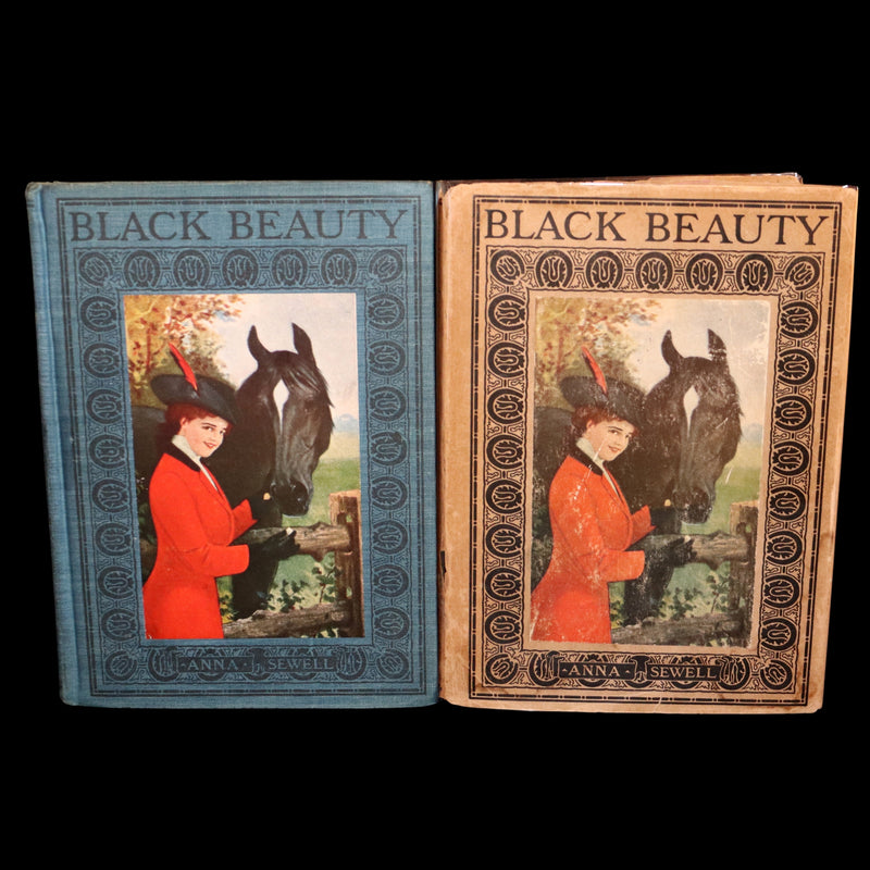 1911 Scarce Edition with Dust Jacket - Black Beauty The Autobiography of a Horse