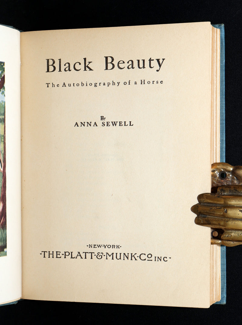 1911 Scarce Edition with Dust Jacket - Black Beauty The Autobiography of a Horse