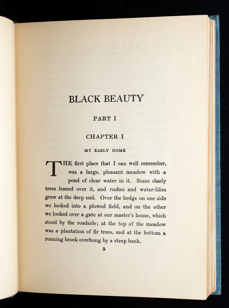 1911 Scarce Edition with Dust Jacket - Black Beauty The Autobiography of a Horse