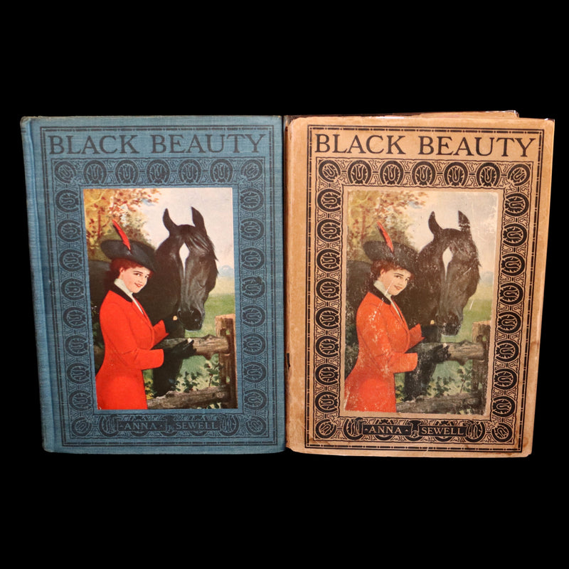 1911 Scarce Edition with Dust Jacket - Black Beauty The Autobiography of a Horse