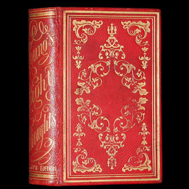 1855 Rare Book - Night Thoughts on Life, Death and Immortality by Edward Young