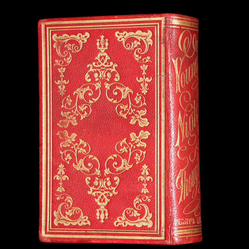 1855 Rare Book - Night Thoughts on Life, Death and Immortality by Edward Young