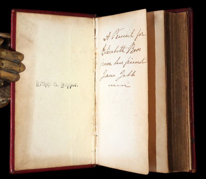 1855 Rare Book - Night Thoughts on Life, Death and Immortality by Edward Young
