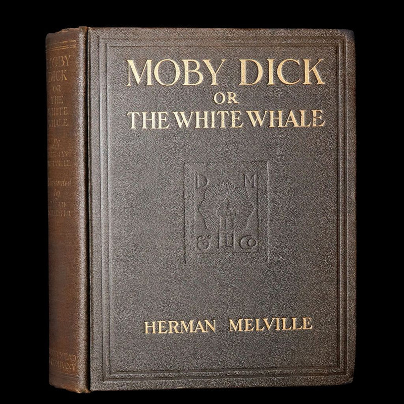 1923 Rare Book - Moby Dick or The White Whale illustrated by Mead Schaeffer