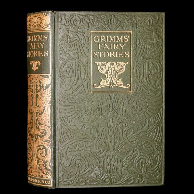 1900 Rare Book - Grimm’s Fairy Stories for Children and the Household