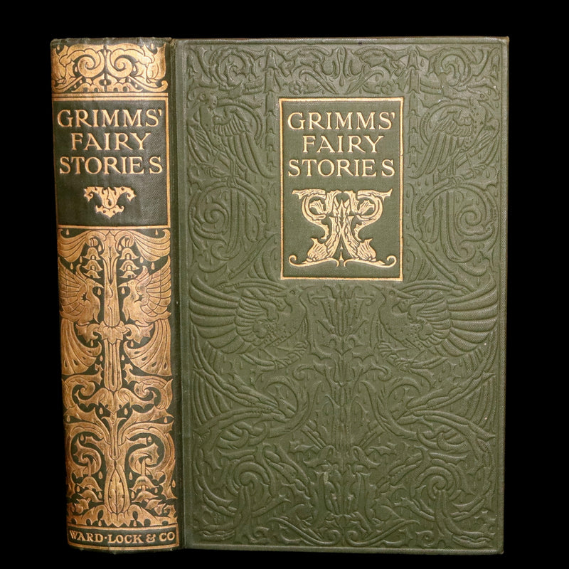 1900 Rare Book - Grimm’s Fairy Stories for Children and the Household