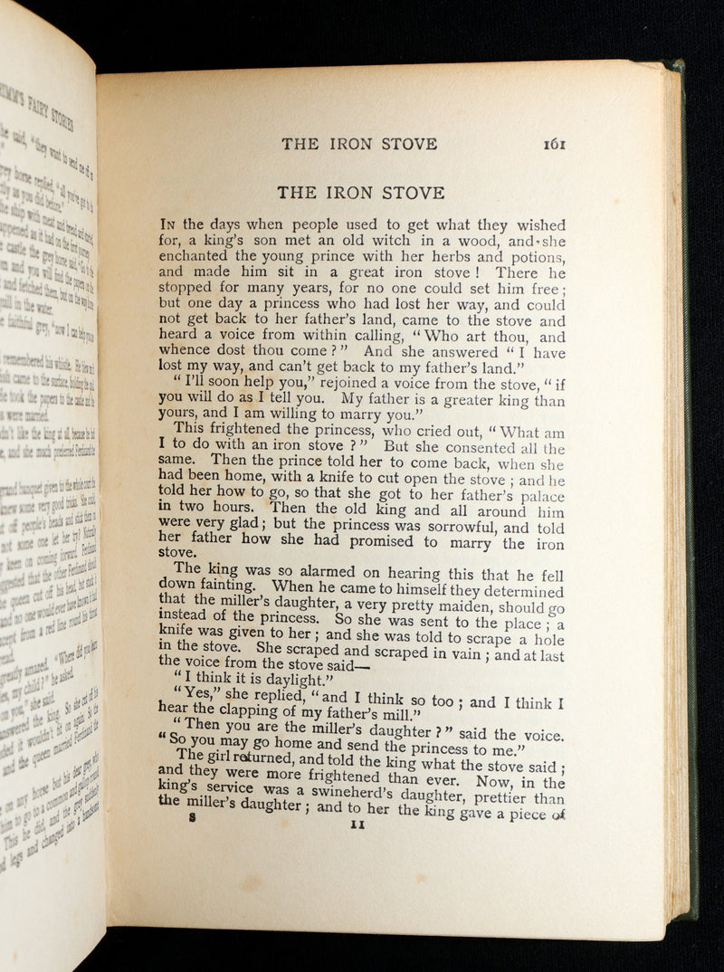 1900 Rare Book - Grimm’s Fairy Stories for Children and the Household
