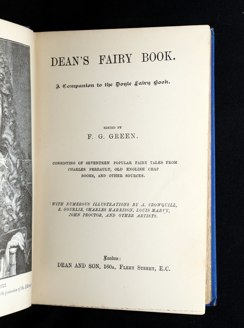 1900 Scarce First Edition - Dean’s Fairy Book, Companion to the Doyle Fairy Book