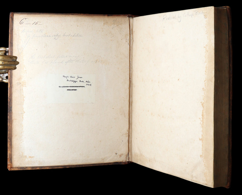 1766 Rare Book - The Isle of Anglesey, the Ancient Seat of the British Druids