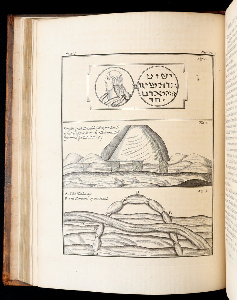 1766 Rare Book - The Isle of Anglesey, the Ancient Seat of the British Druids