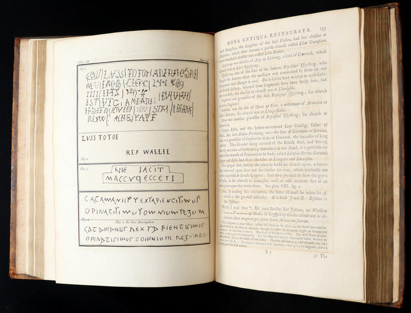 1766 Rare Book - The Isle of Anglesey, the Ancient Seat of the British Druids