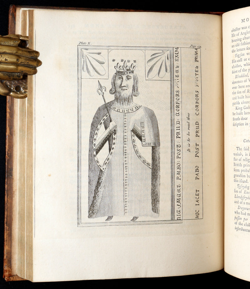 1766 Rare Book - The Isle of Anglesey, the Ancient Seat of the British Druids