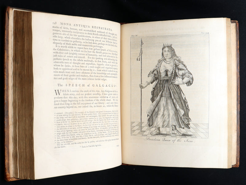 1766 Rare Book - The Isle of Anglesey, the Ancient Seat of the British Druids