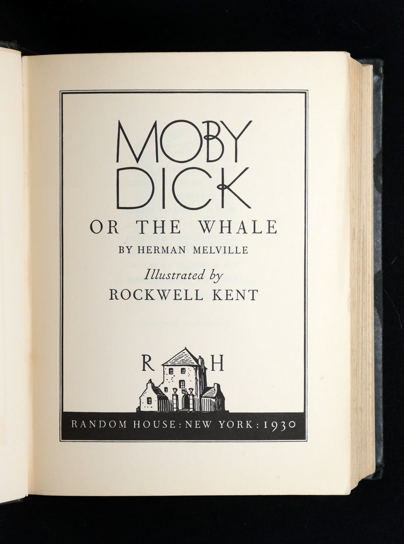 1930 Rare First Edition - Moby Dick by Melville illustrated by Rockwell Kent
