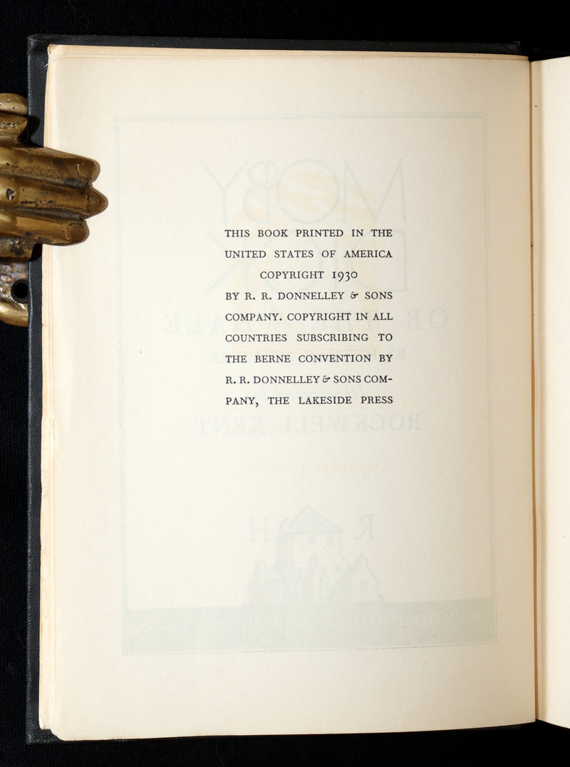 1930 Rare First Edition - Moby Dick by Melville illustrated by Rockwell Kent