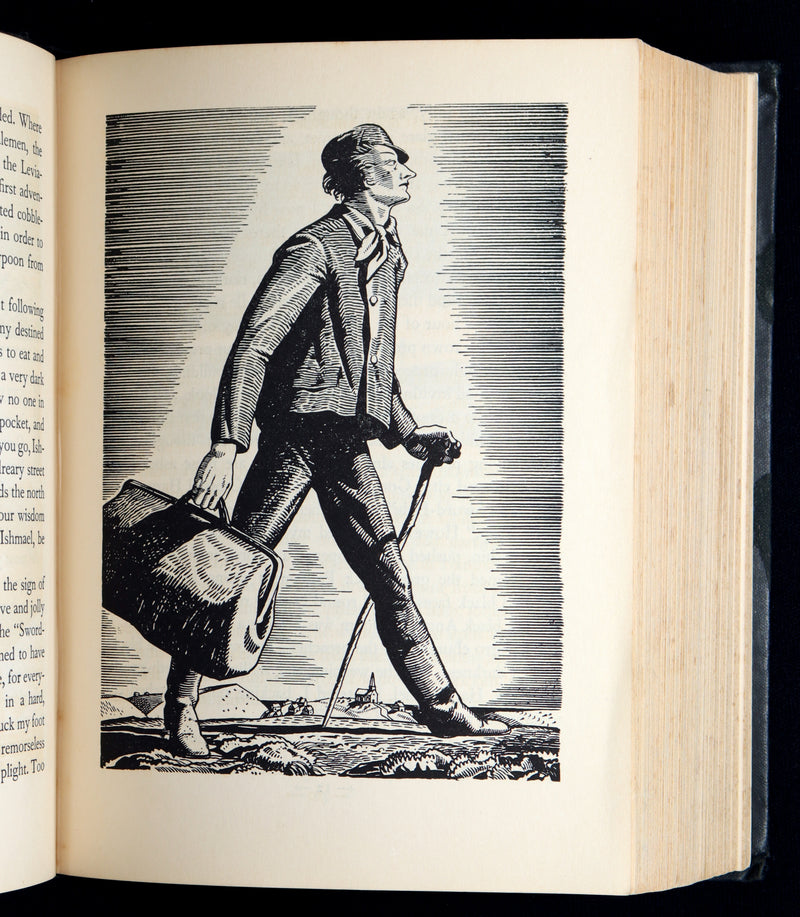 1930 Rare First Edition - Moby Dick by Melville illustrated by Rockwell Kent