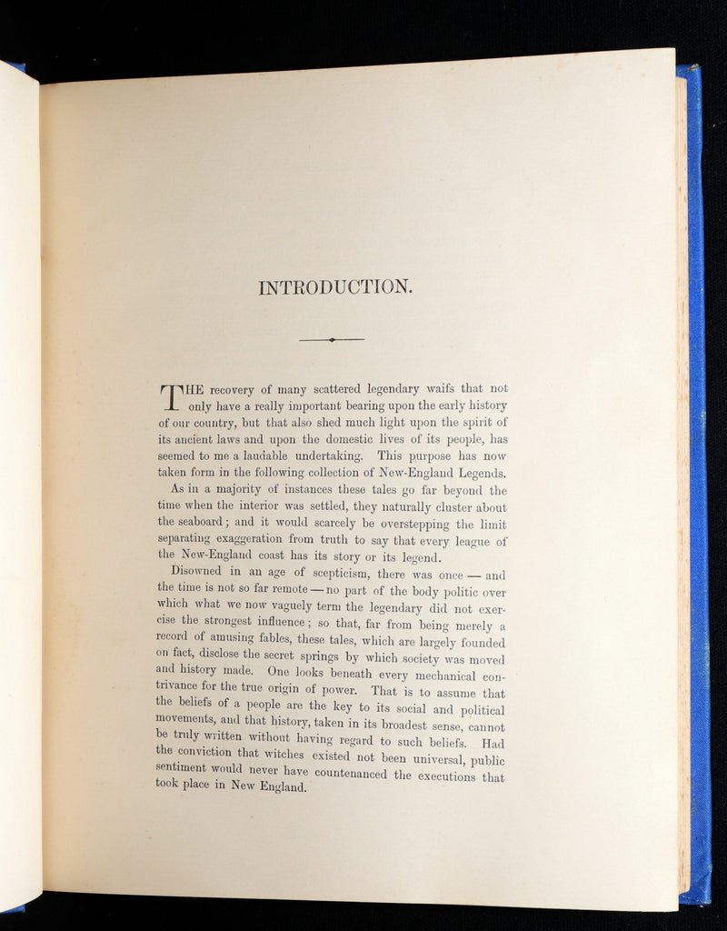 1884 Rare First Edition - New England Legends and Folk Lore by S.A. Drake