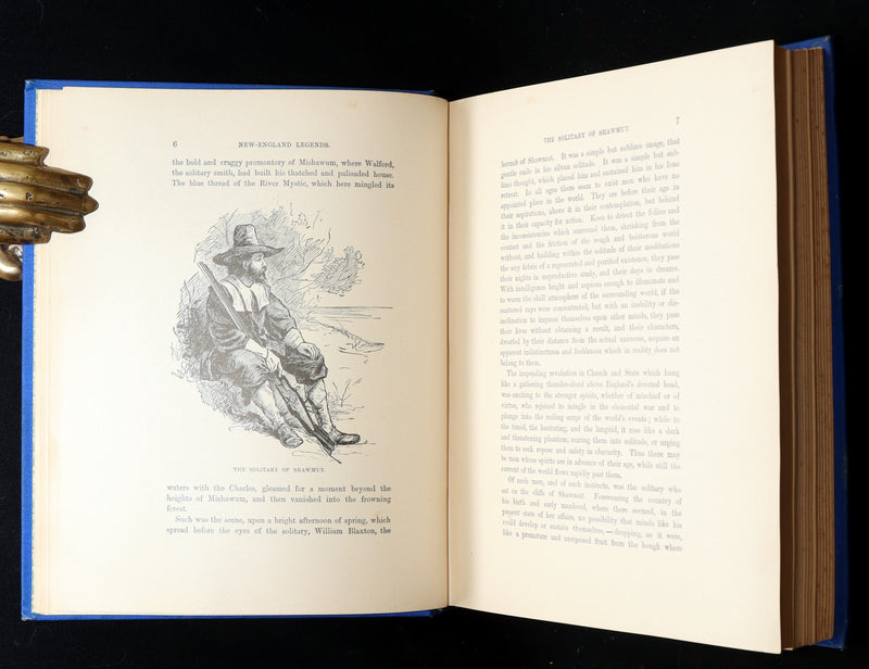 1884 Rare First Edition - New England Legends and Folk Lore by S.A. Drake