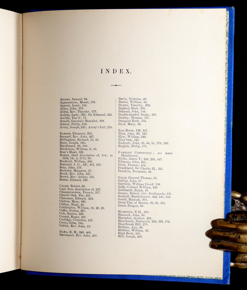1884 Rare First Edition - New England Legends and Folk Lore by S.A. Drake