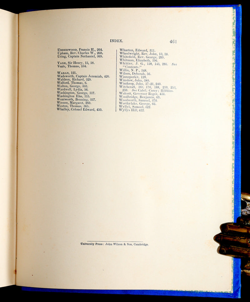 1884 Rare First Edition - New England Legends and Folk Lore by S.A. Drake