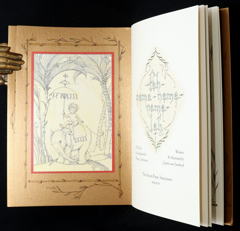 2025 Scarce Book by van Sandwyk - Fah-nama-nama-nama-lah. A Tale of One Elephant