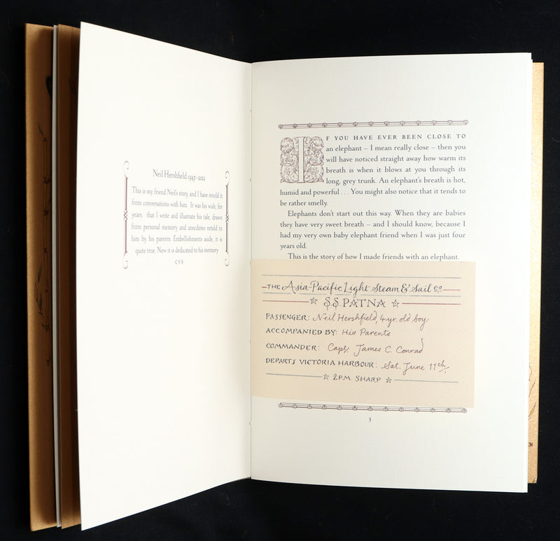 2025 Scarce Book by van Sandwyk - Fah-nama-nama-nama-lah. A Tale of One Elephant