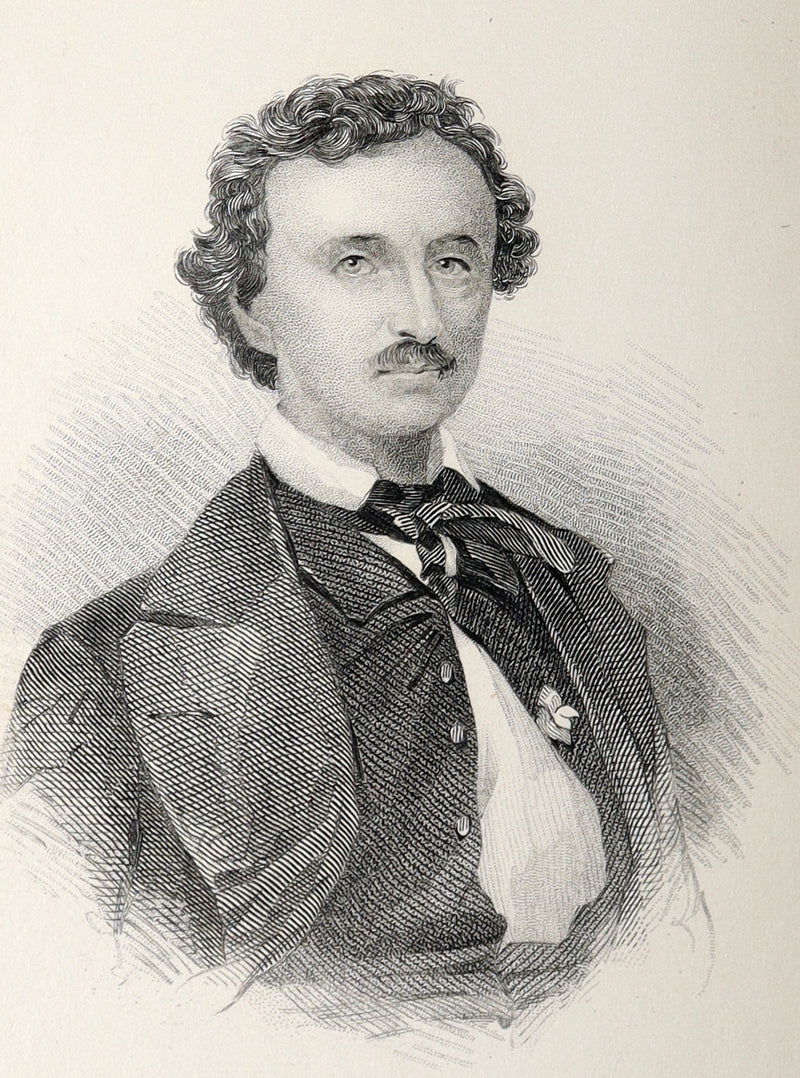 1866 Rare Book - Poems by Edgar Allan Poe. Complete with an Original Memoir