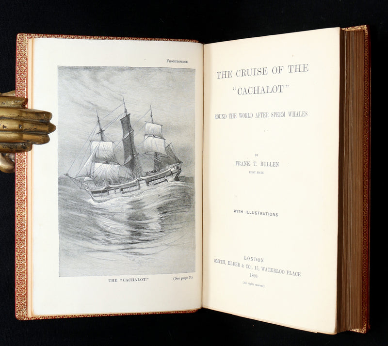 1898 First Edition - The Cruise of the Cachalot Round the World After Whales