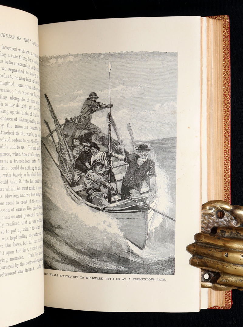 1898 First Edition - The Cruise of the Cachalot Round the World After Whales
