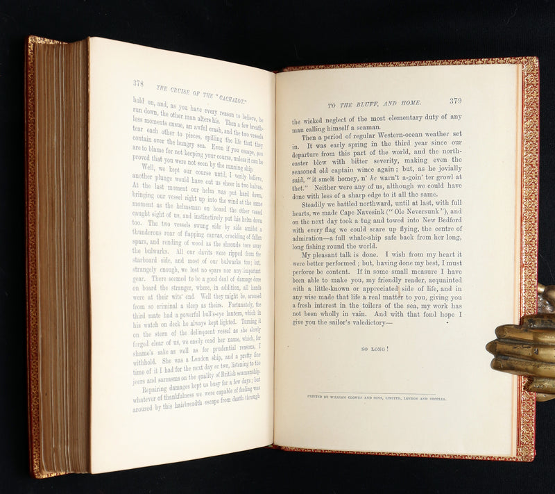 1898 First Edition - The Cruise of the Cachalot Round the World After Whales