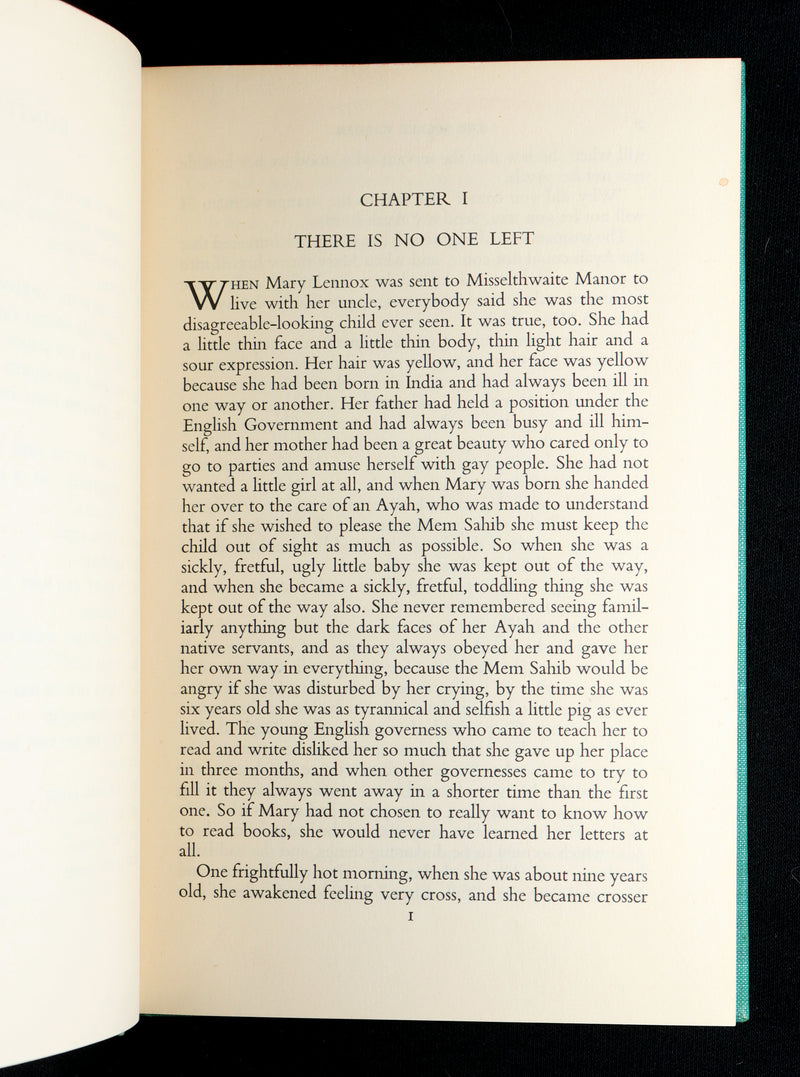 1956 First Illustrated Edition by Shepard - The Secret Garden by F.H. Burnett