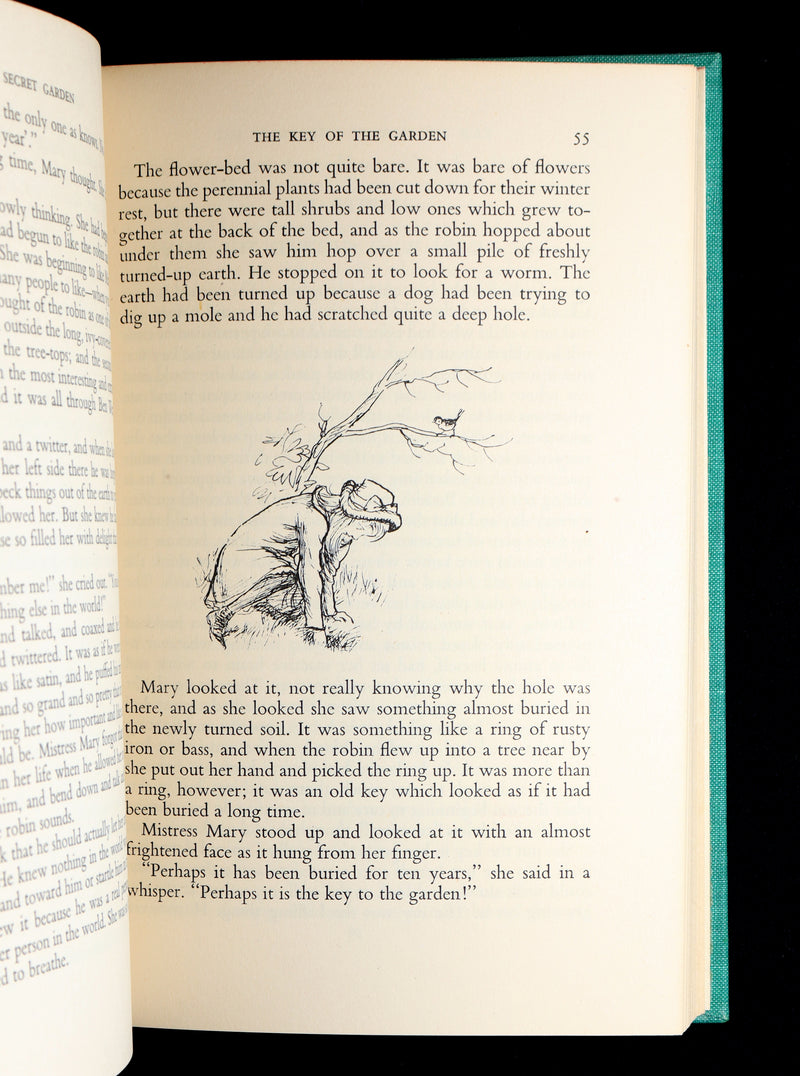 1956 First Illustrated Edition by Shepard - The Secret Garden by F.H. Burnett