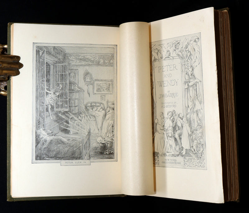 1911 Rare Peter Pan First Edition - Peter and Wendy by James Matthew Barrie