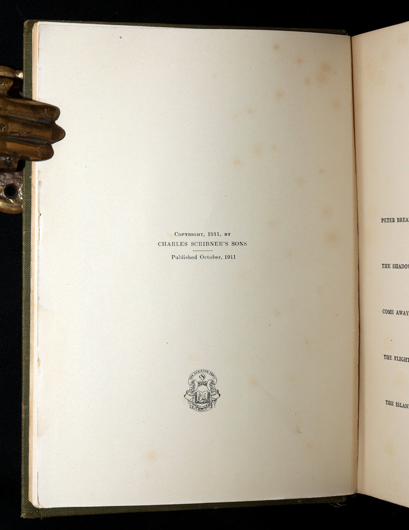 1911 Rare Peter Pan First Edition - Peter and Wendy by James Matthew Barrie