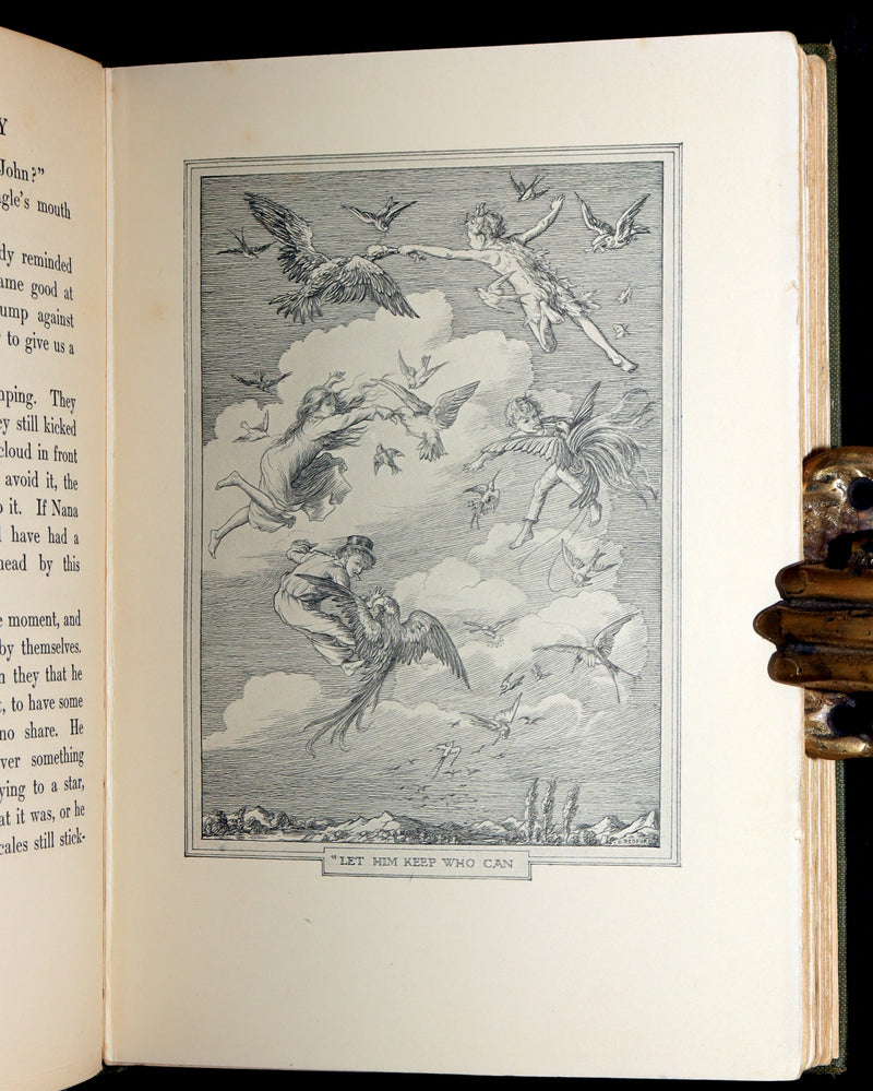 1911 Rare Peter Pan First Edition - Peter and Wendy by James Matthew Barrie