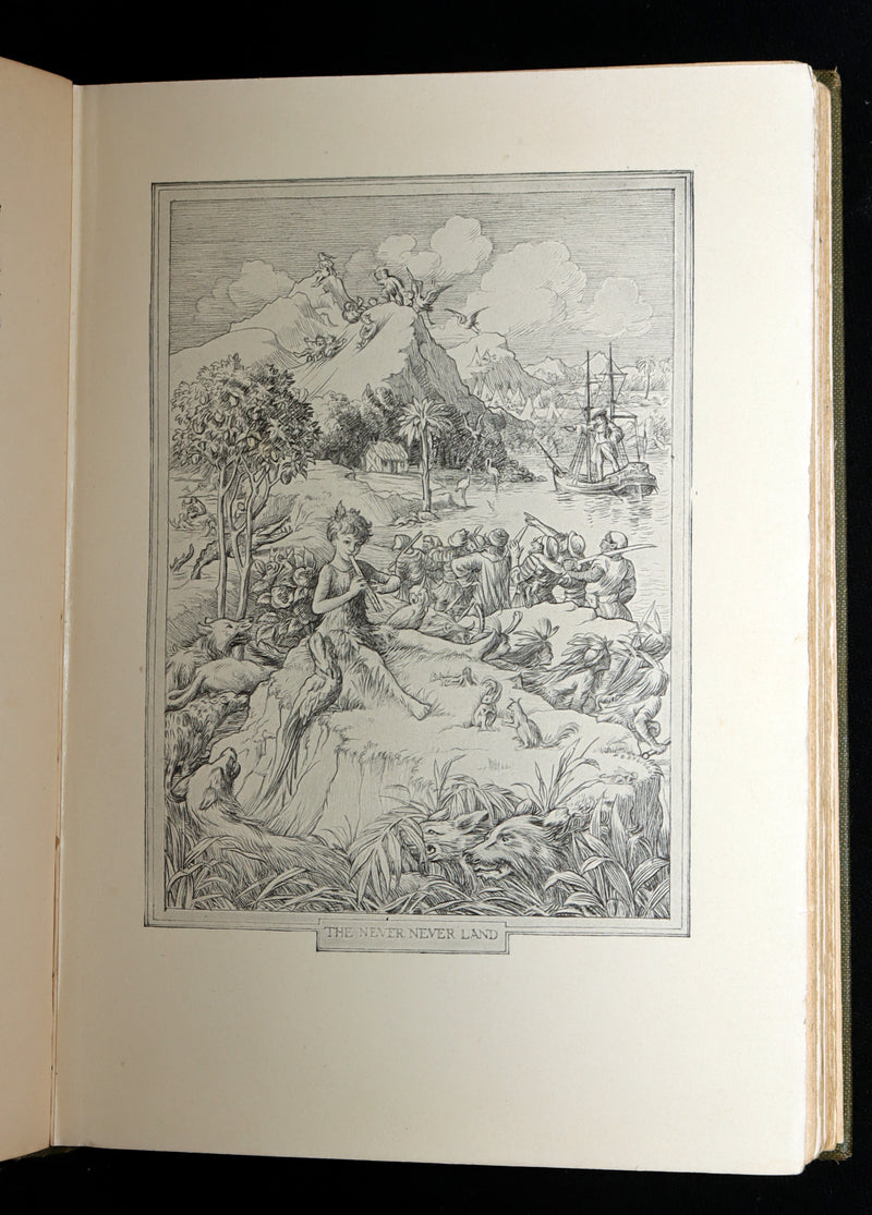 1911 Rare Peter Pan First Edition - Peter and Wendy by James Matthew Barrie