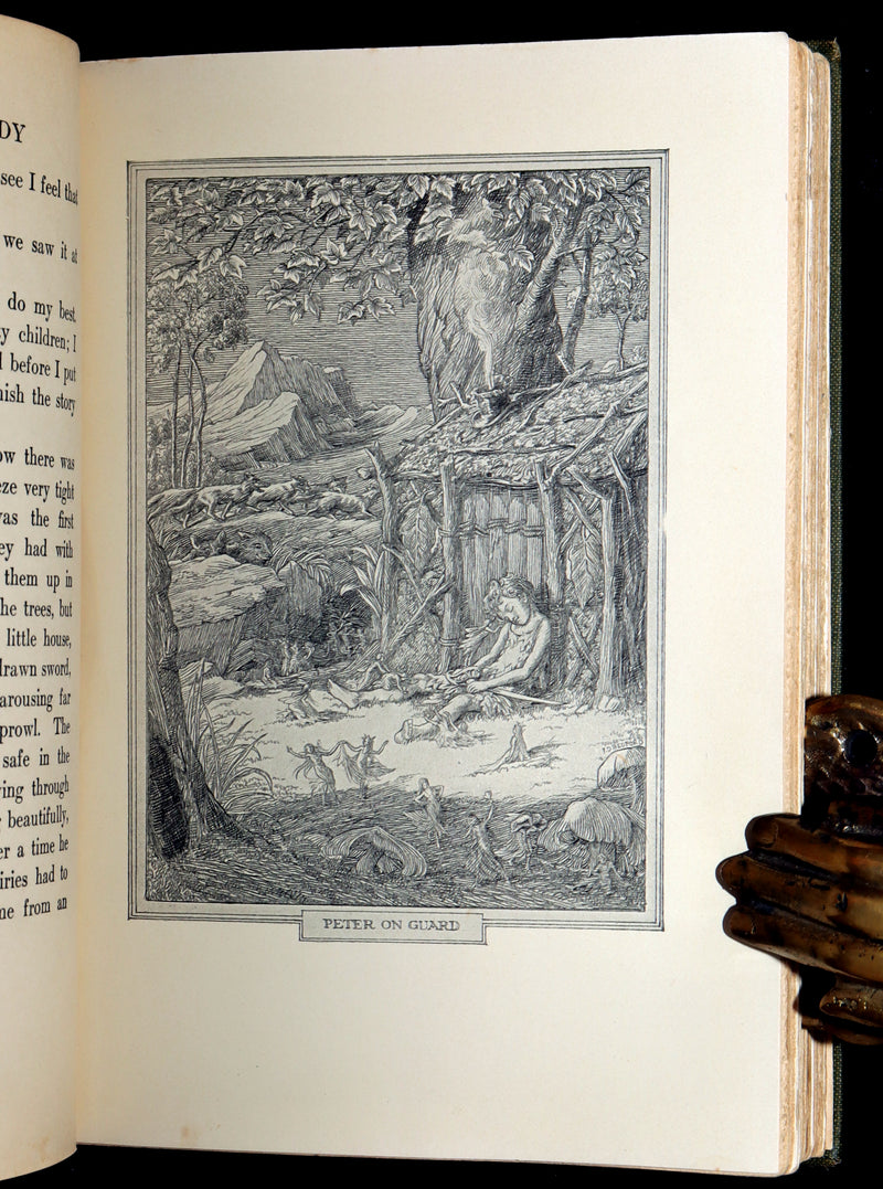 1911 Rare Peter Pan First Edition - Peter and Wendy by James Matthew Barrie