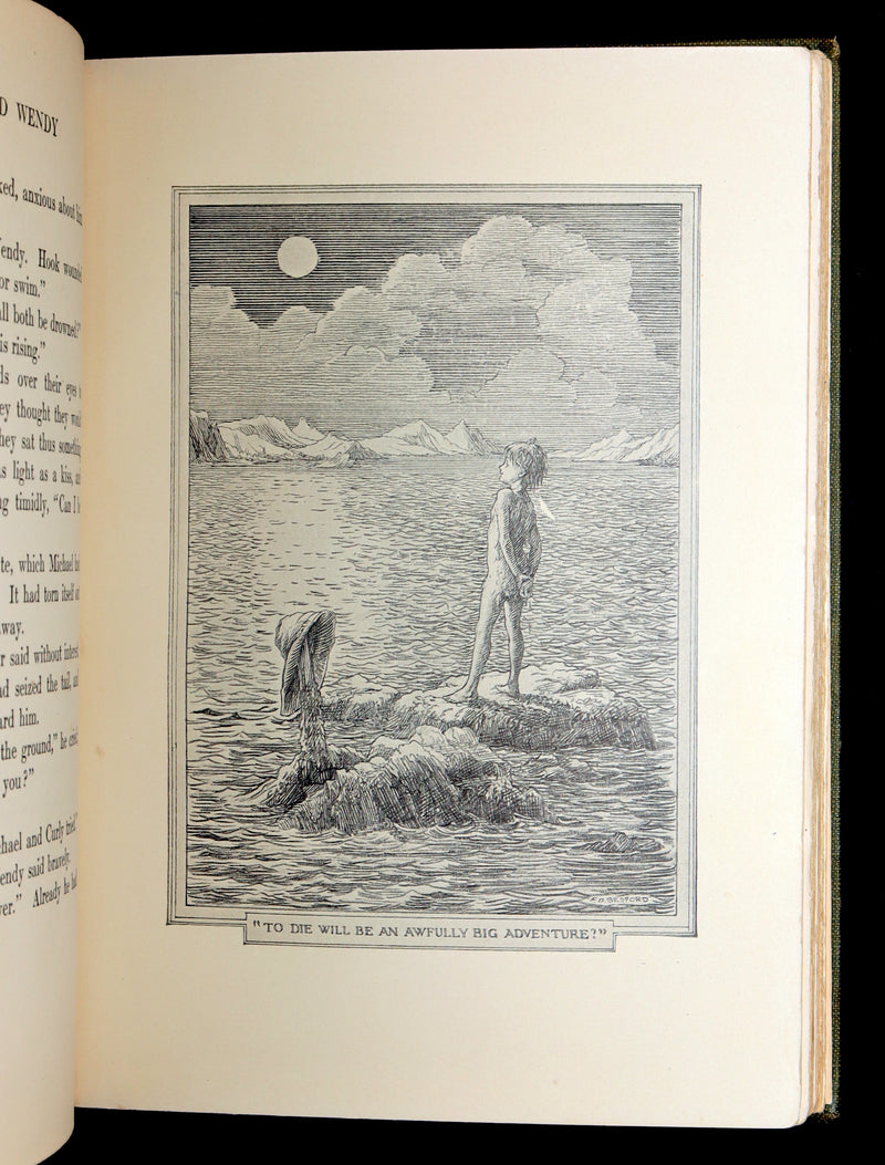 1911 Rare Peter Pan First Edition - Peter and Wendy by James Matthew Barrie